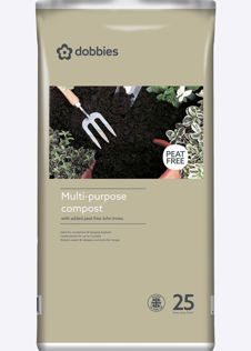 25L Dobbies Peat Free Compost +JI