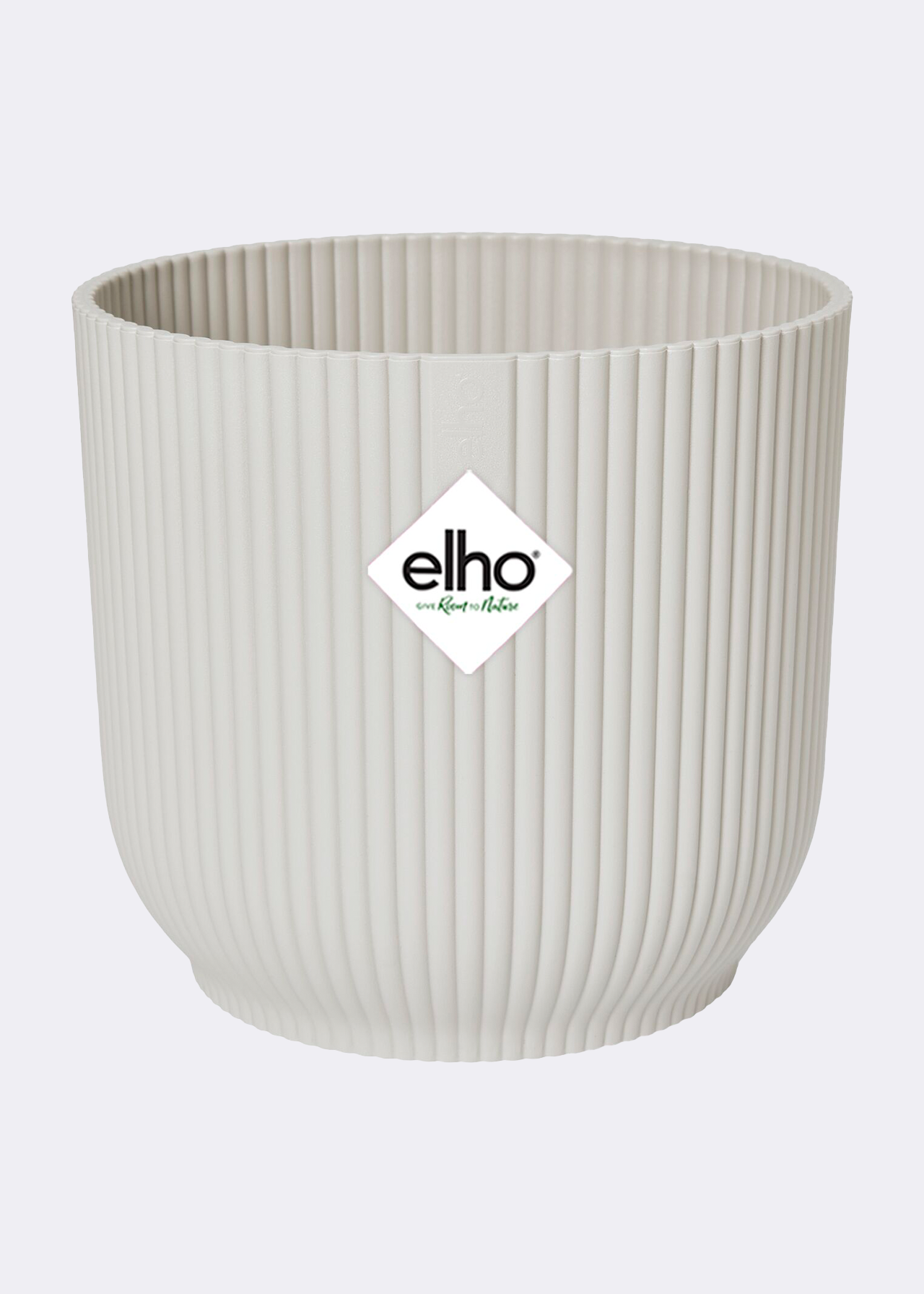 Elho Vibes Fold Round Pot 30cm White