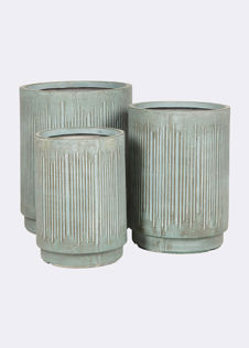 Oxide Stripe Outdoor Pot 45cm