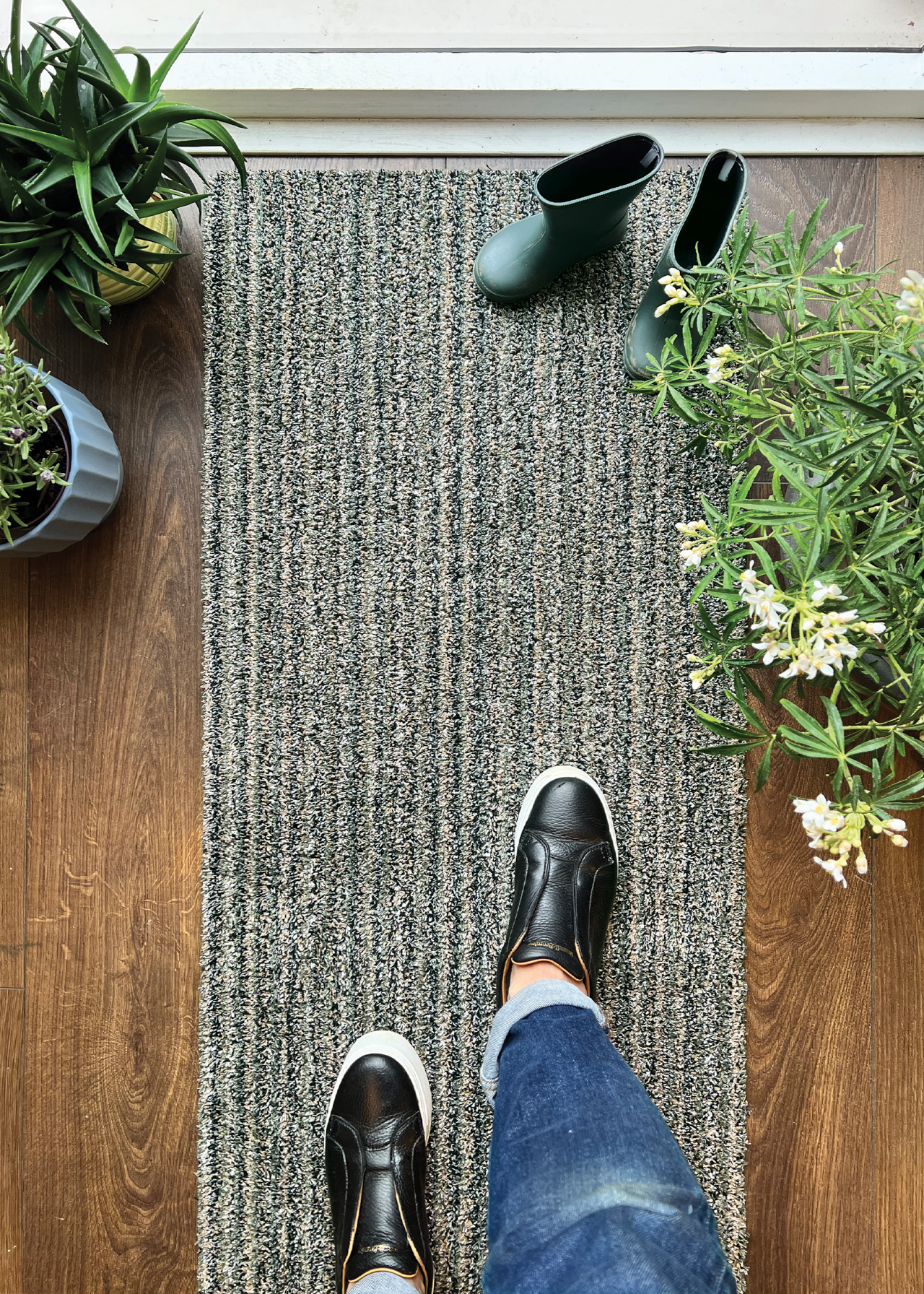 Dobbies Candy Sage Indoor Runner 50x150cm