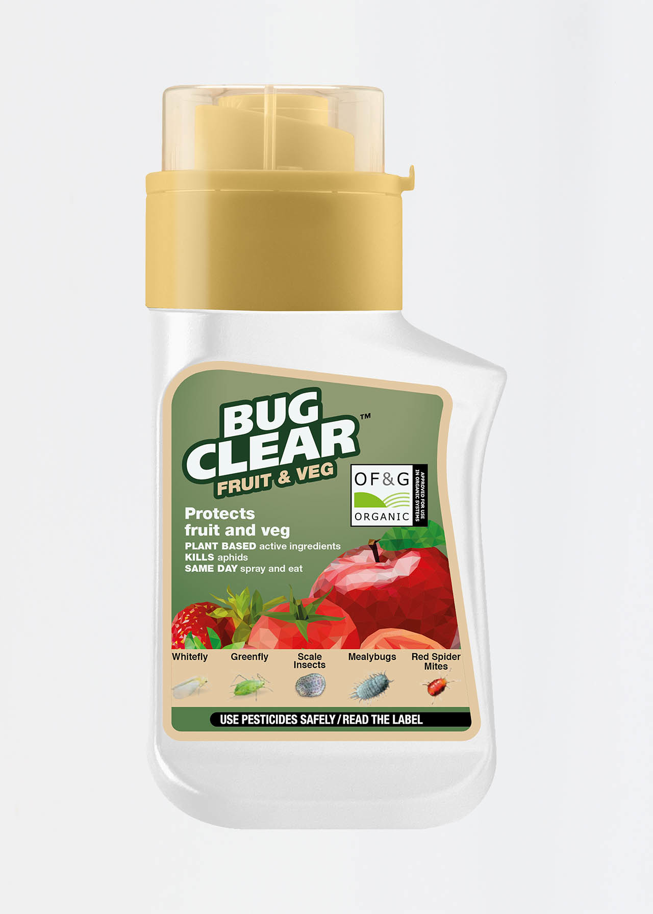 Clear Bugclear Fruit & Veg Liquid 210ml