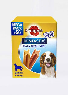 Pedigree Dentastix Daily Dental Chews Medium Dog 56pk