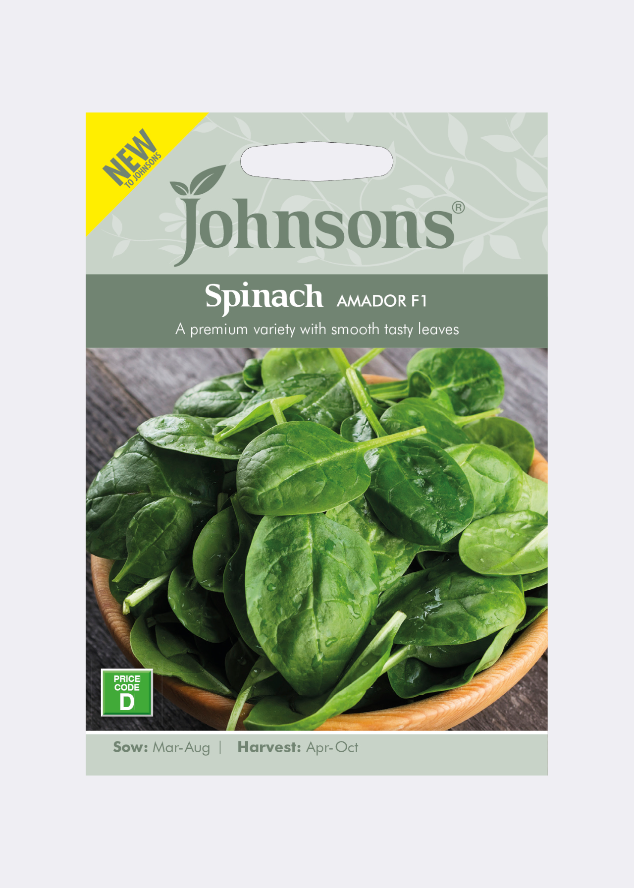 Spinach Amador F1 Seeds