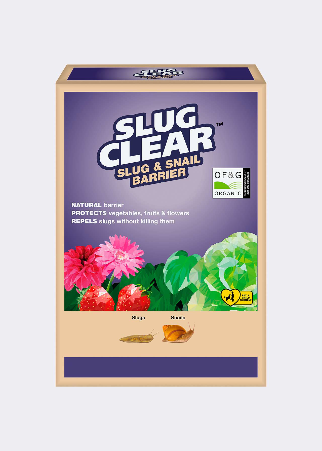 SlugClear Slug & Snail Barrier 2.5kg