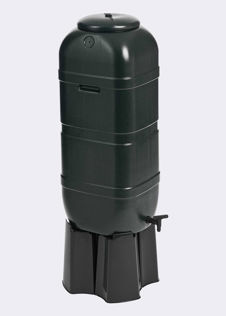 100L Slimline Water Butt (inc 4 part stand and filler)