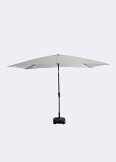 3m Natural Rectangle Parasol