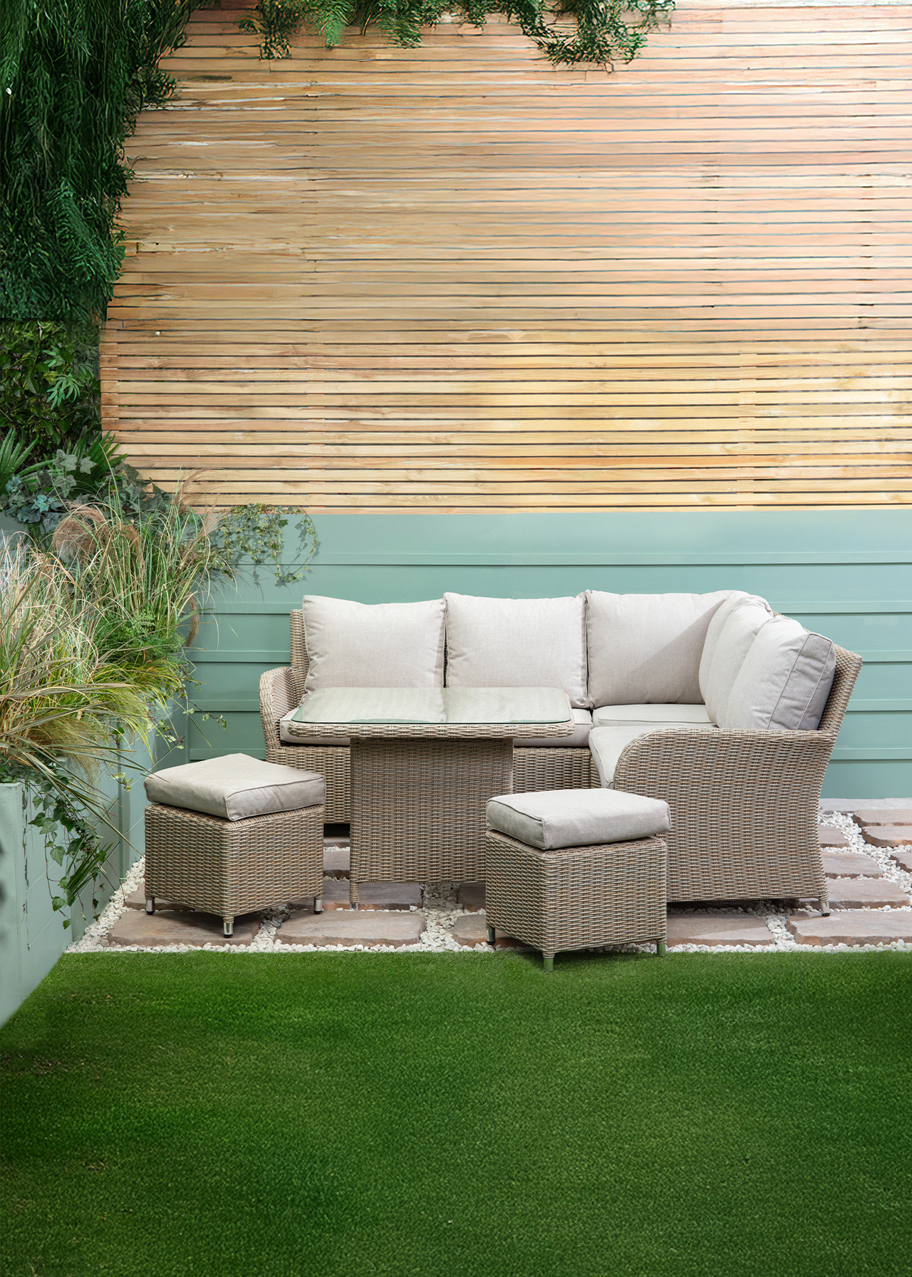 Malmo Mini Modular Garden Sofa Set