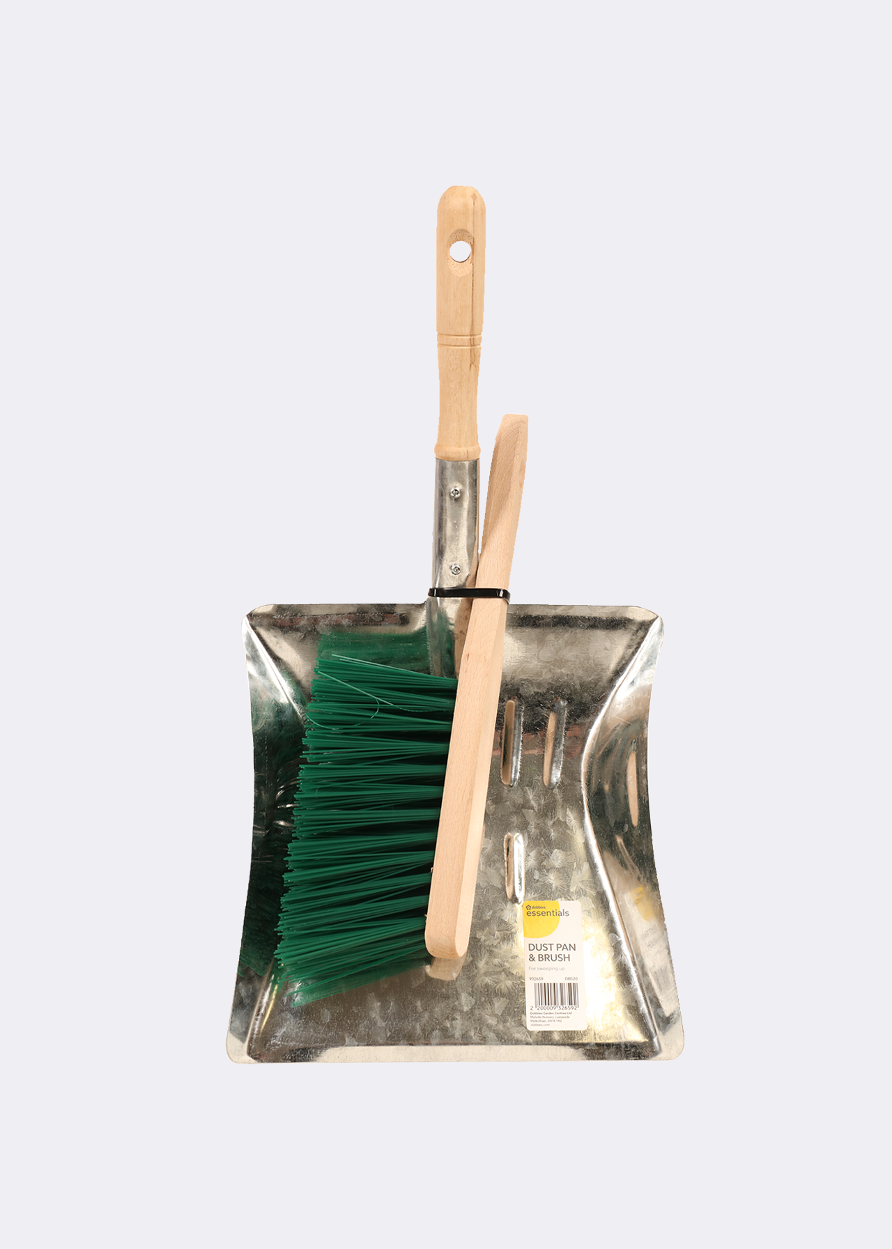 Dobbies Dust Pan & Brush