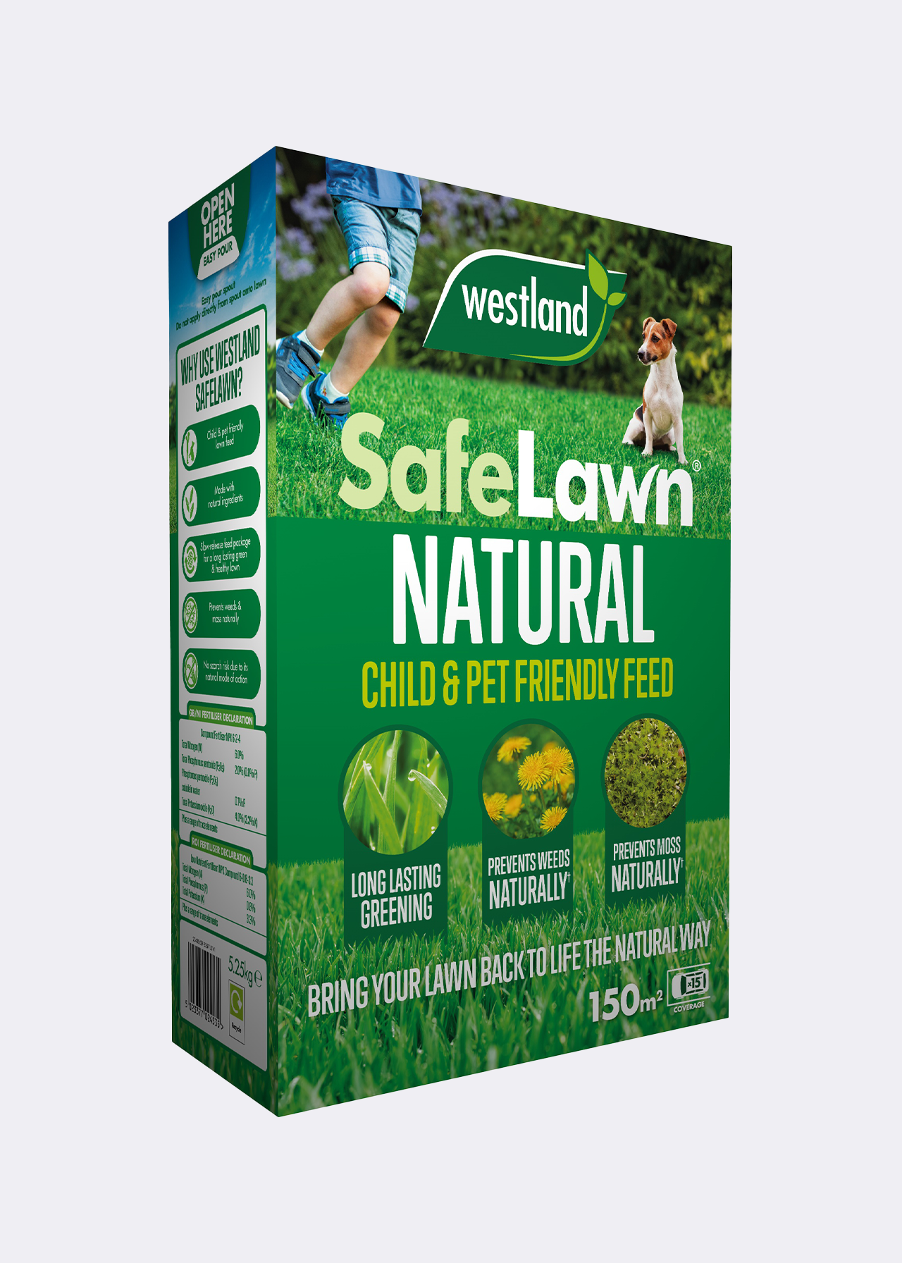 Westland Safe Lawn Fertiliser 150m2