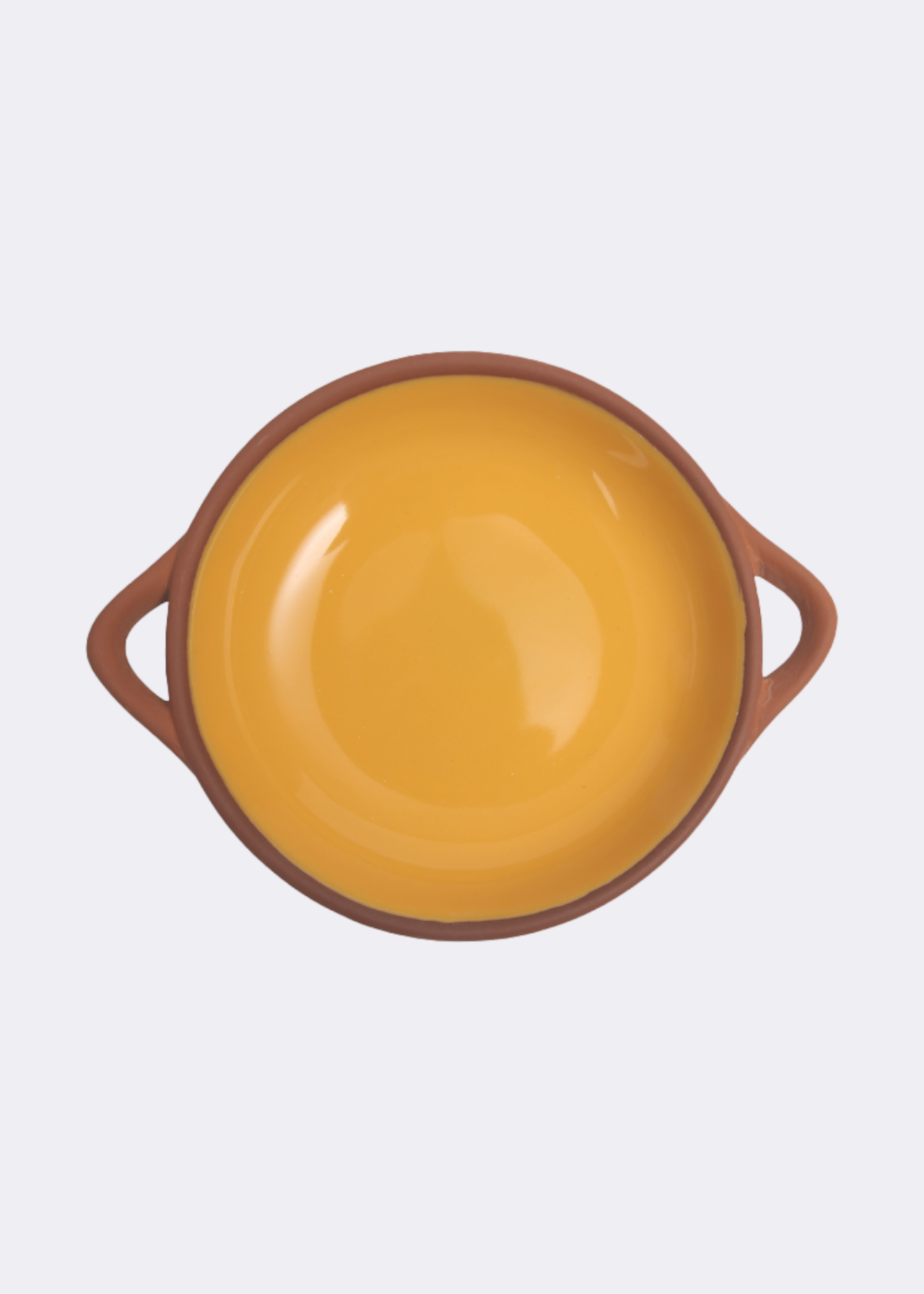 Sintra Small Glazed Terracotta Tapas Dish Ochre