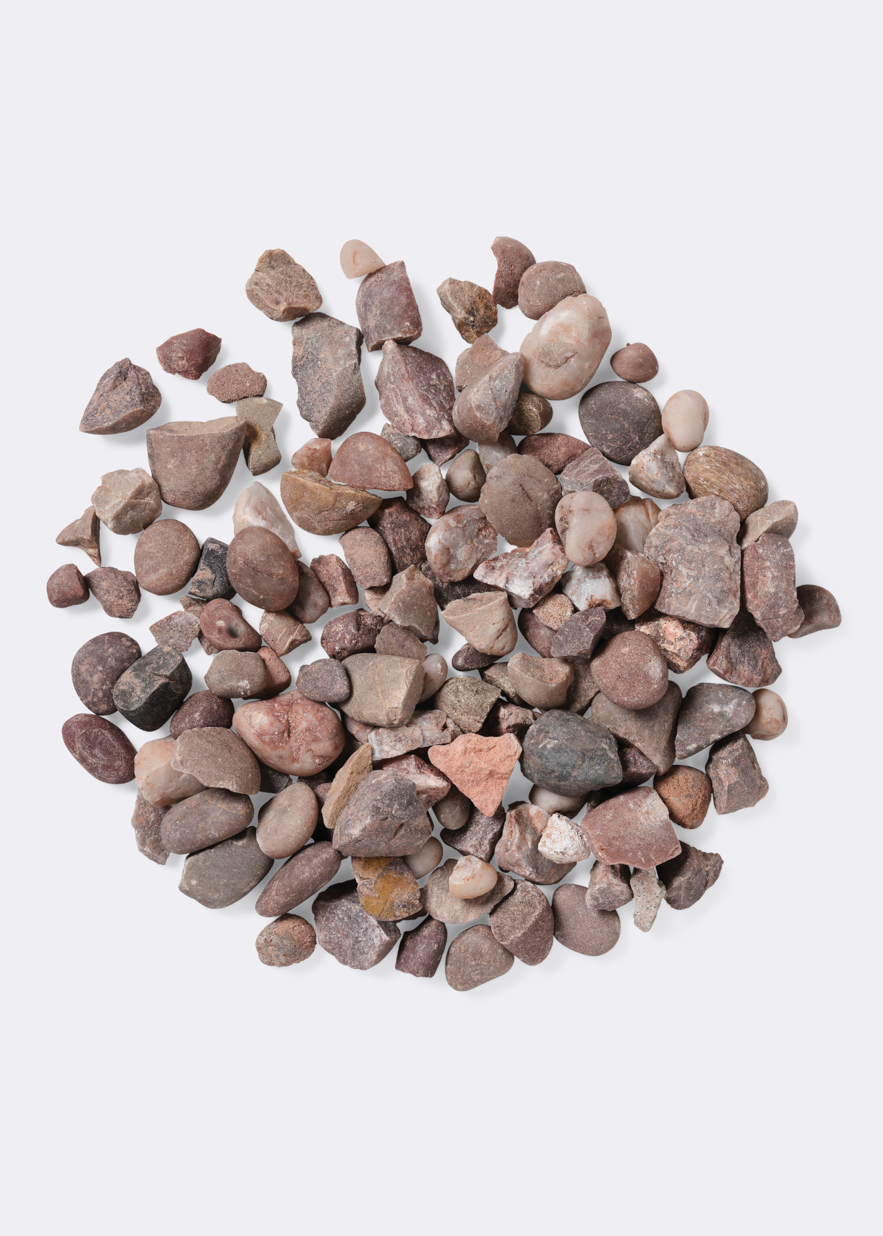 Dusky Pink Stone Chippings Bulk Bag