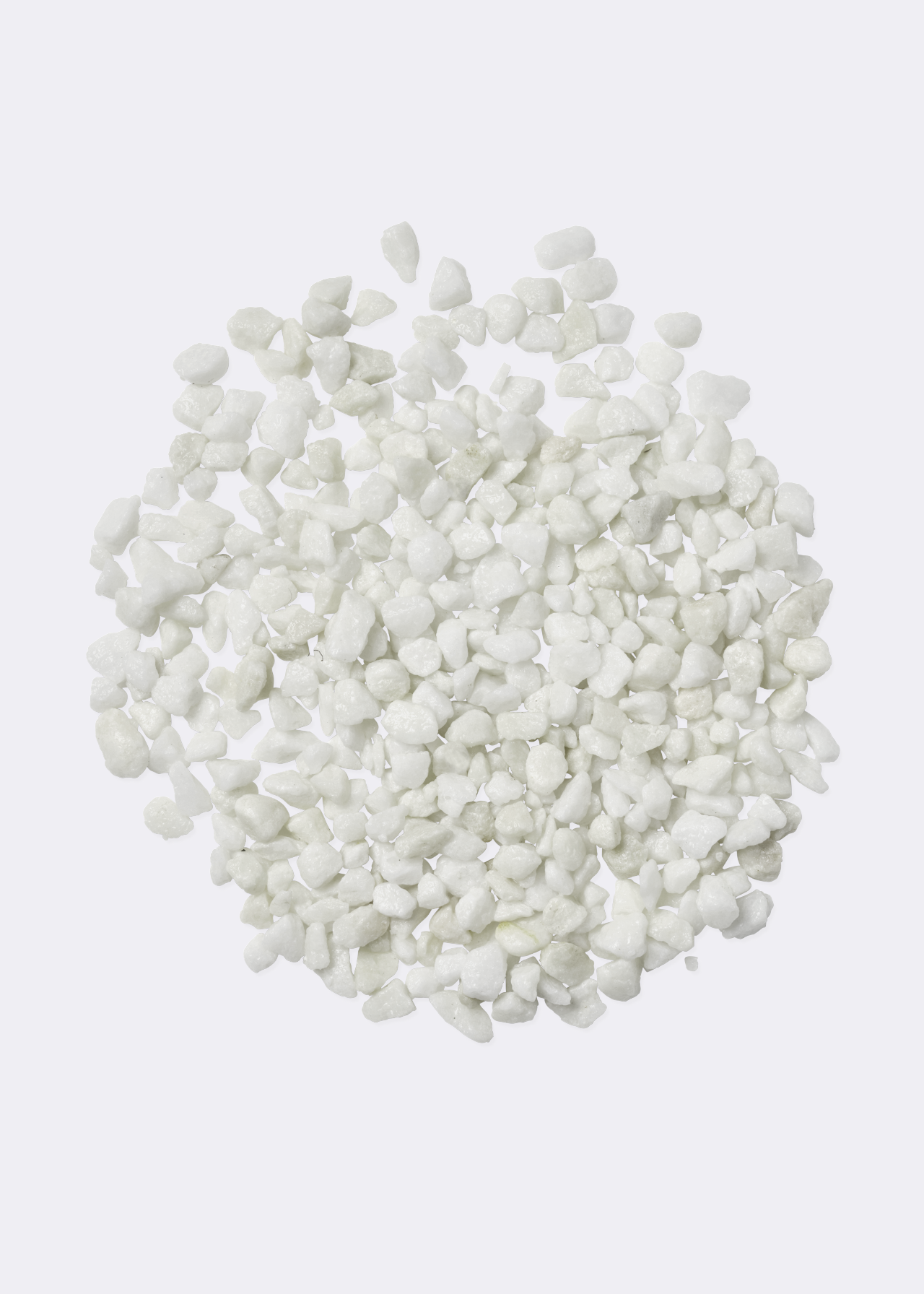 Classic White 20mm Stone Chippings Bulk Bag