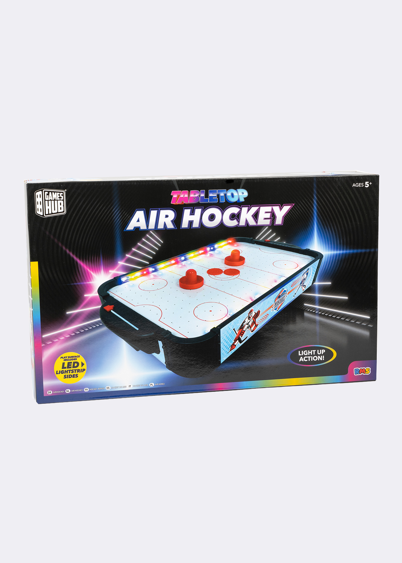 LED Tabletop Air Hockey Game