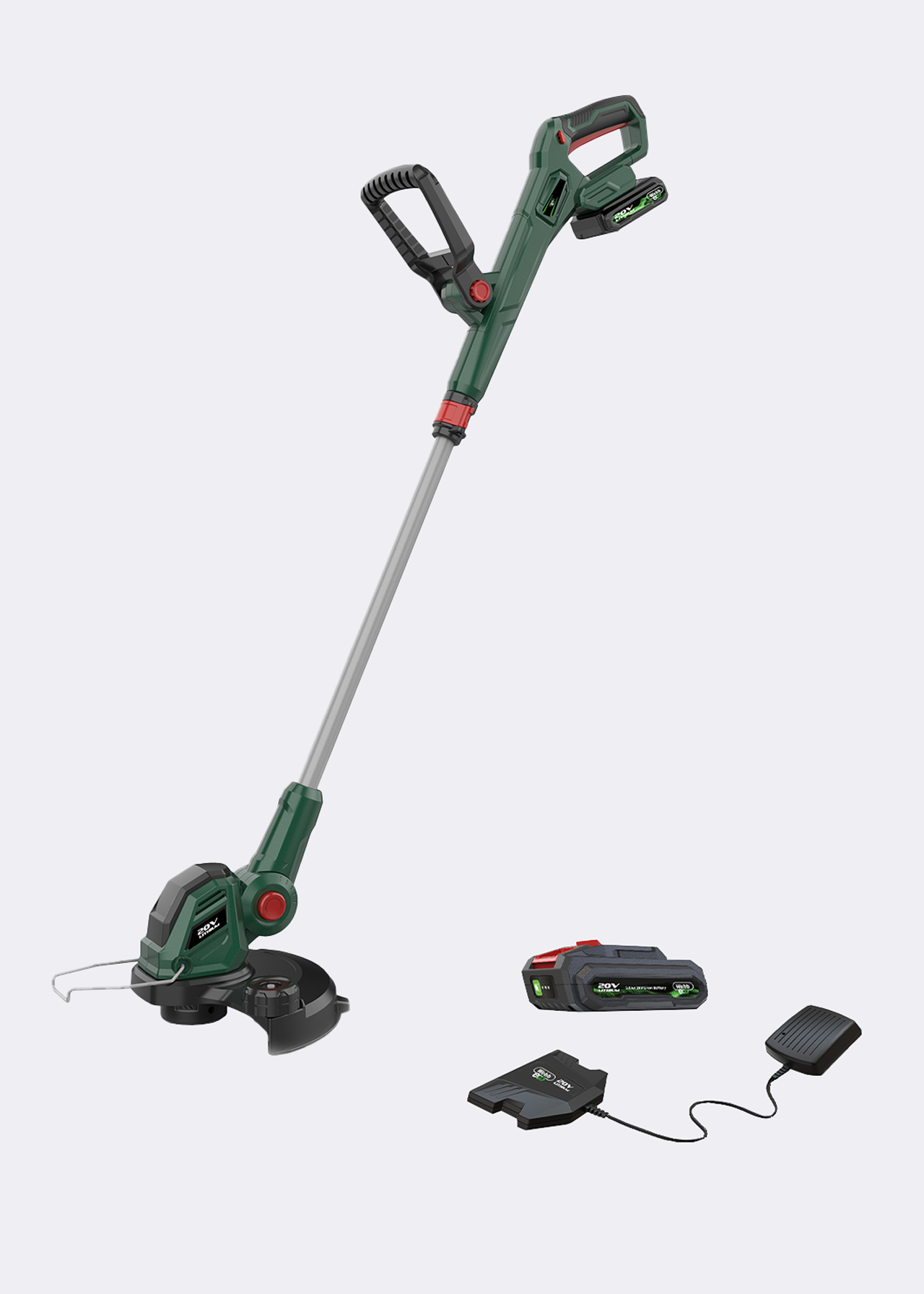 Webb 20V 30cm Cordless Linetrimmer with Battery & Charger