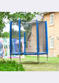 Plum® Junior 6ft Trampoline & Enclosure Blue