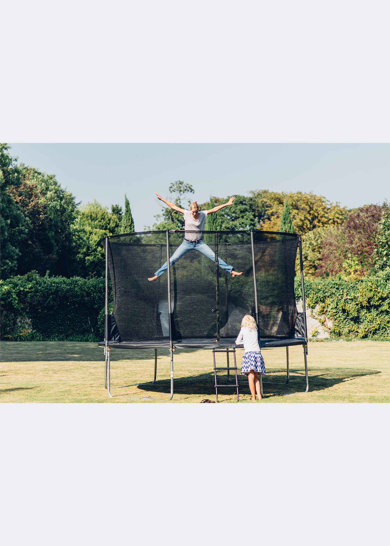 Plum® 10ft Spacezone Springsafe® Trampoline Enclosure Dobbies