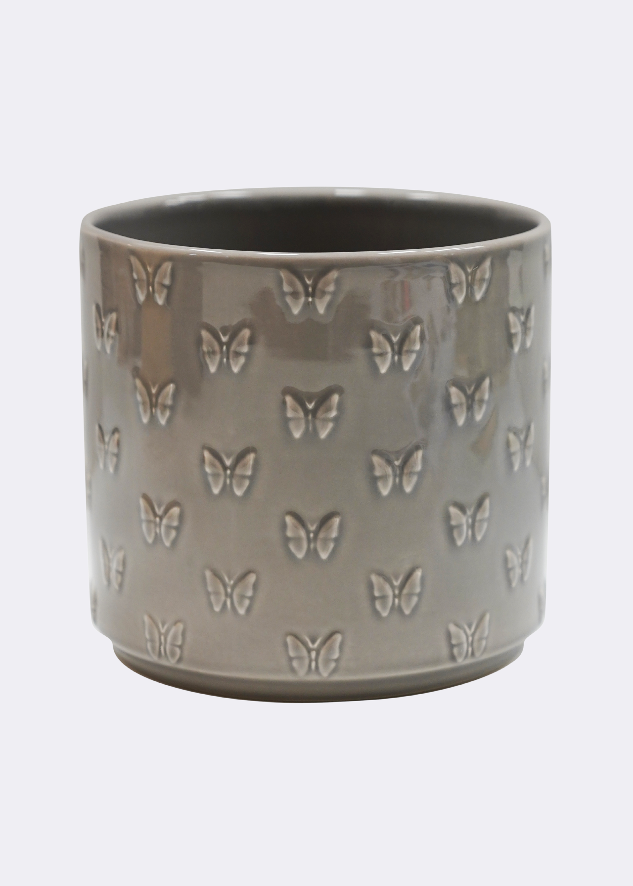 Arley Grey Butterfly Planter 15cm