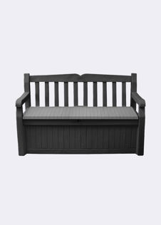 Keter Eden 265L Storage Bench Grey