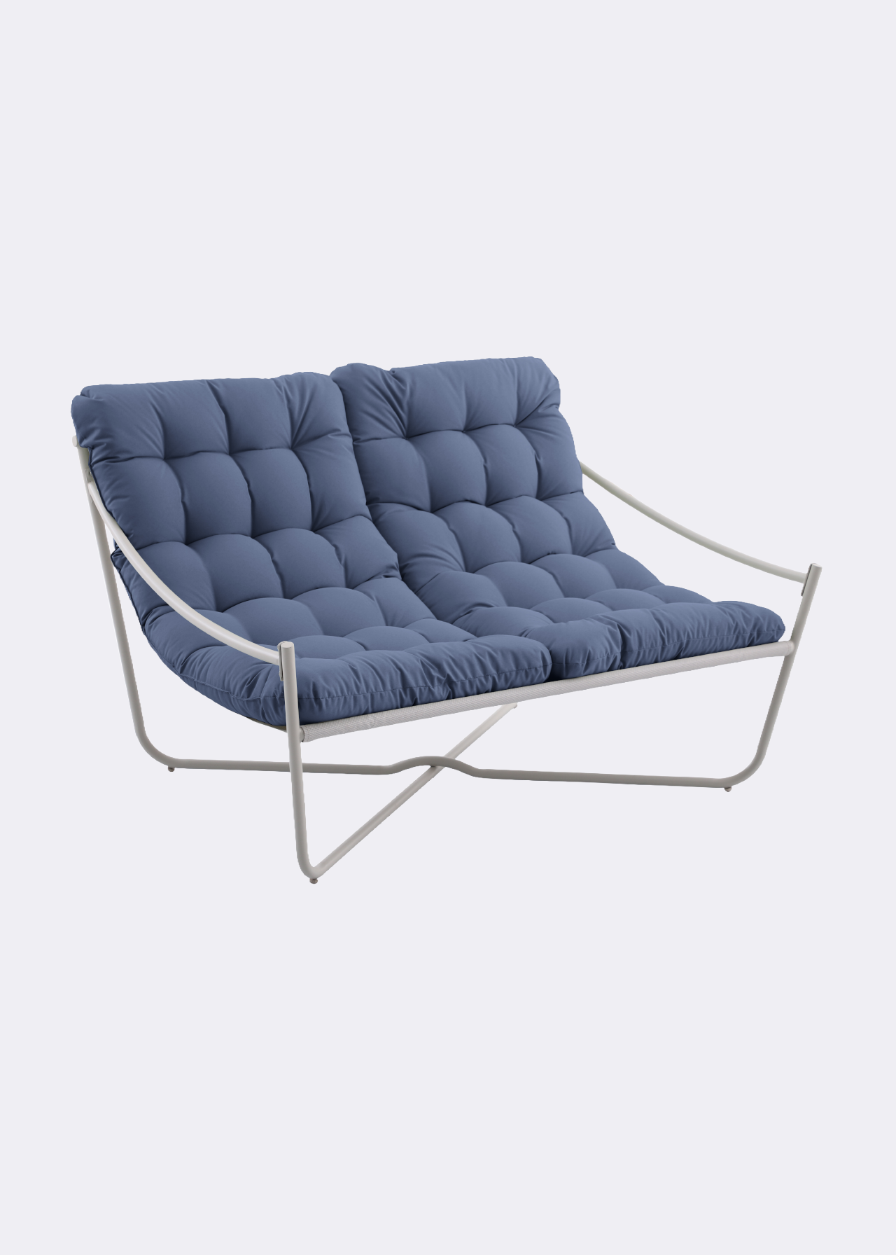 Samba Steel Lounge Set Navy