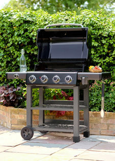 Grillstream Carbon 4 Burner Gas BBQ