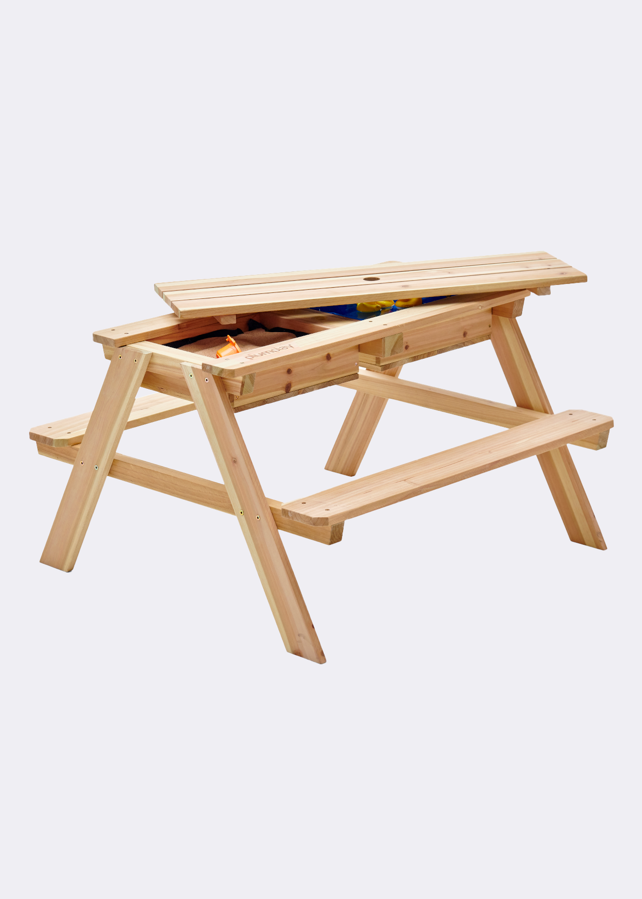 Plum Play Plum Sand And Water Picnic Table Plum Surfside Wooden