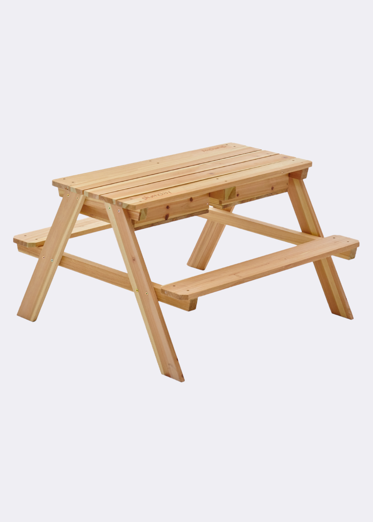 Plum Surfside Wooden Sand Water Picnic Table Dobbies Garden