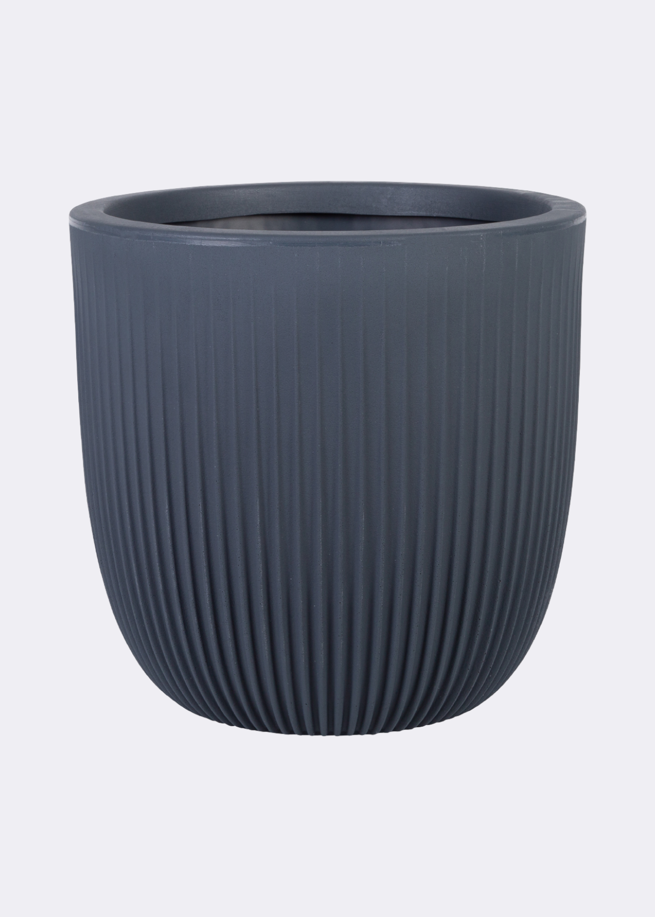 Pacific Small Round Graphite Plant Pot