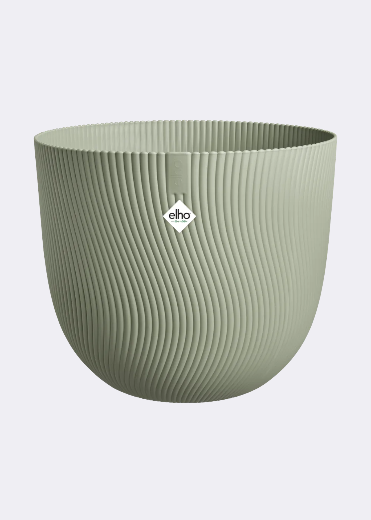 Elho Sereh Round Plant Pot 30cm Nordic Green