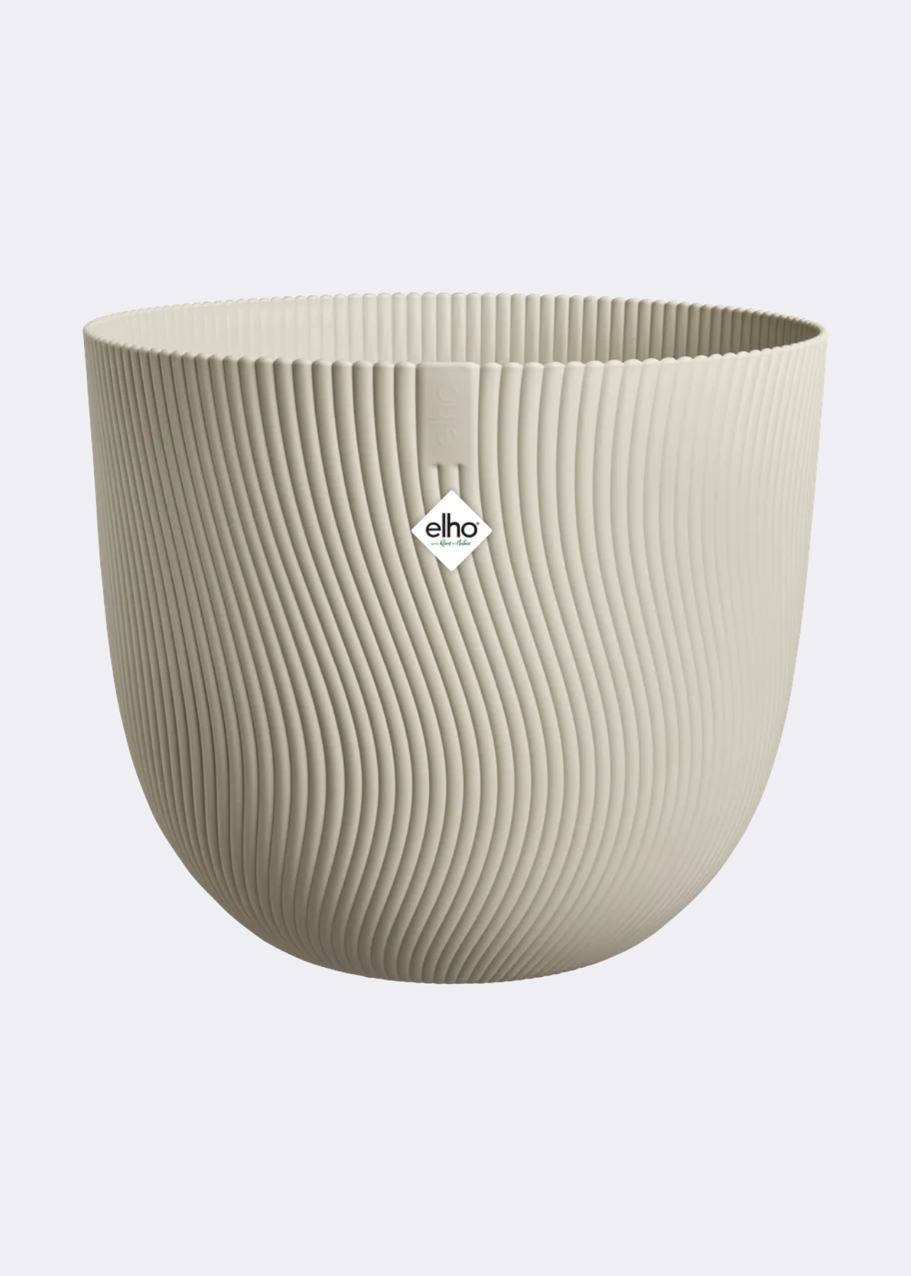 Elho Sereh Round Plant Pot 30cm Mushroom Beige