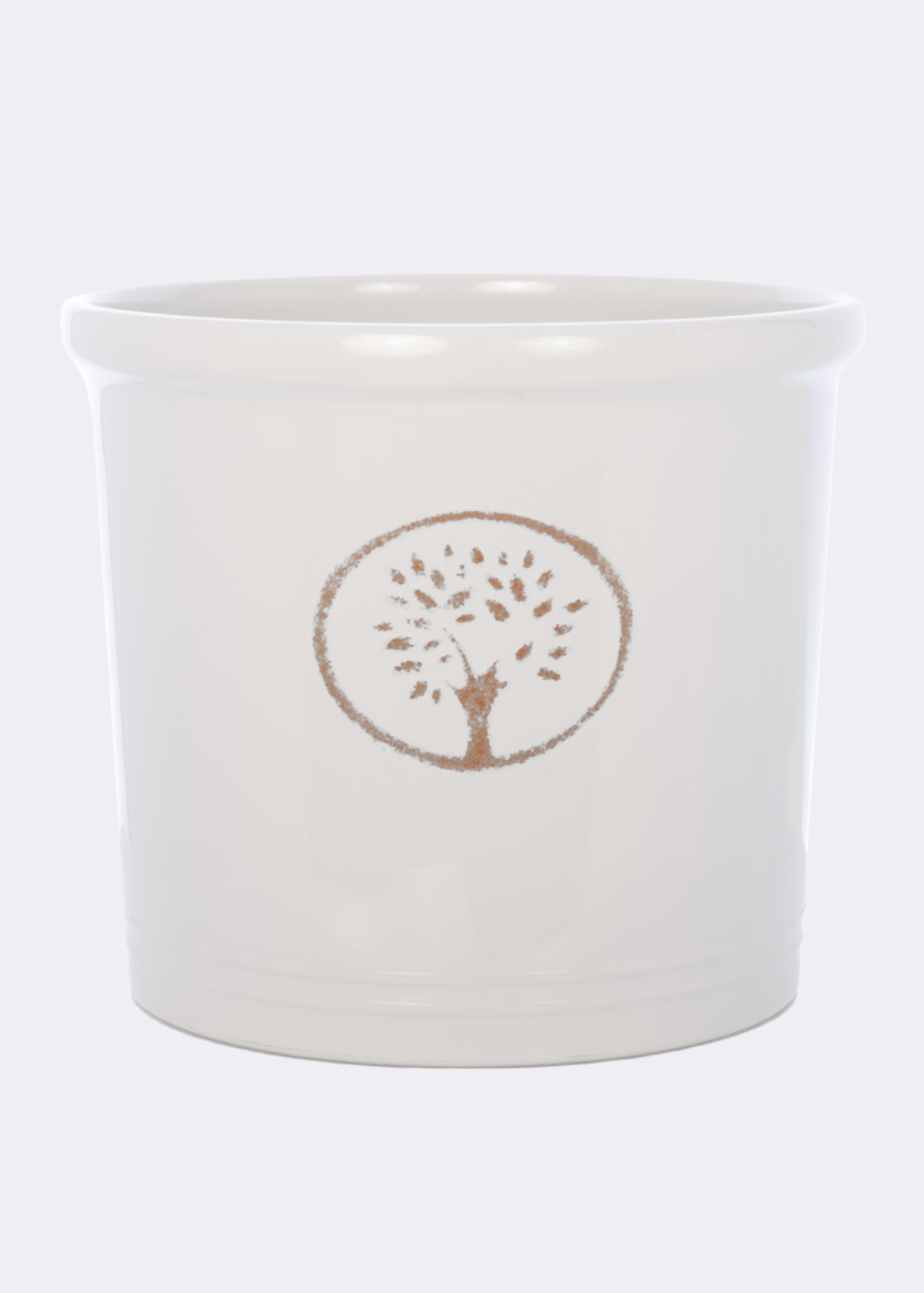 Cotswold Cylinder Pot 38cm Off White