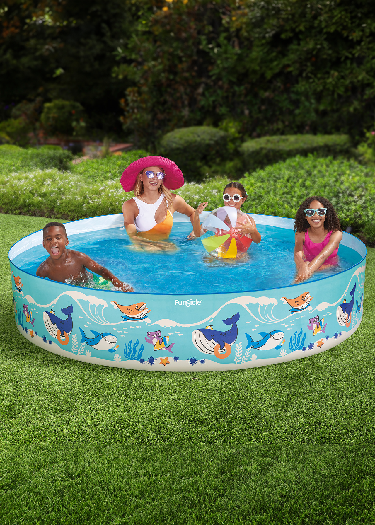 Pool For Kids Inflatable Baby Pool 8ft Ocean Kids Inflatable