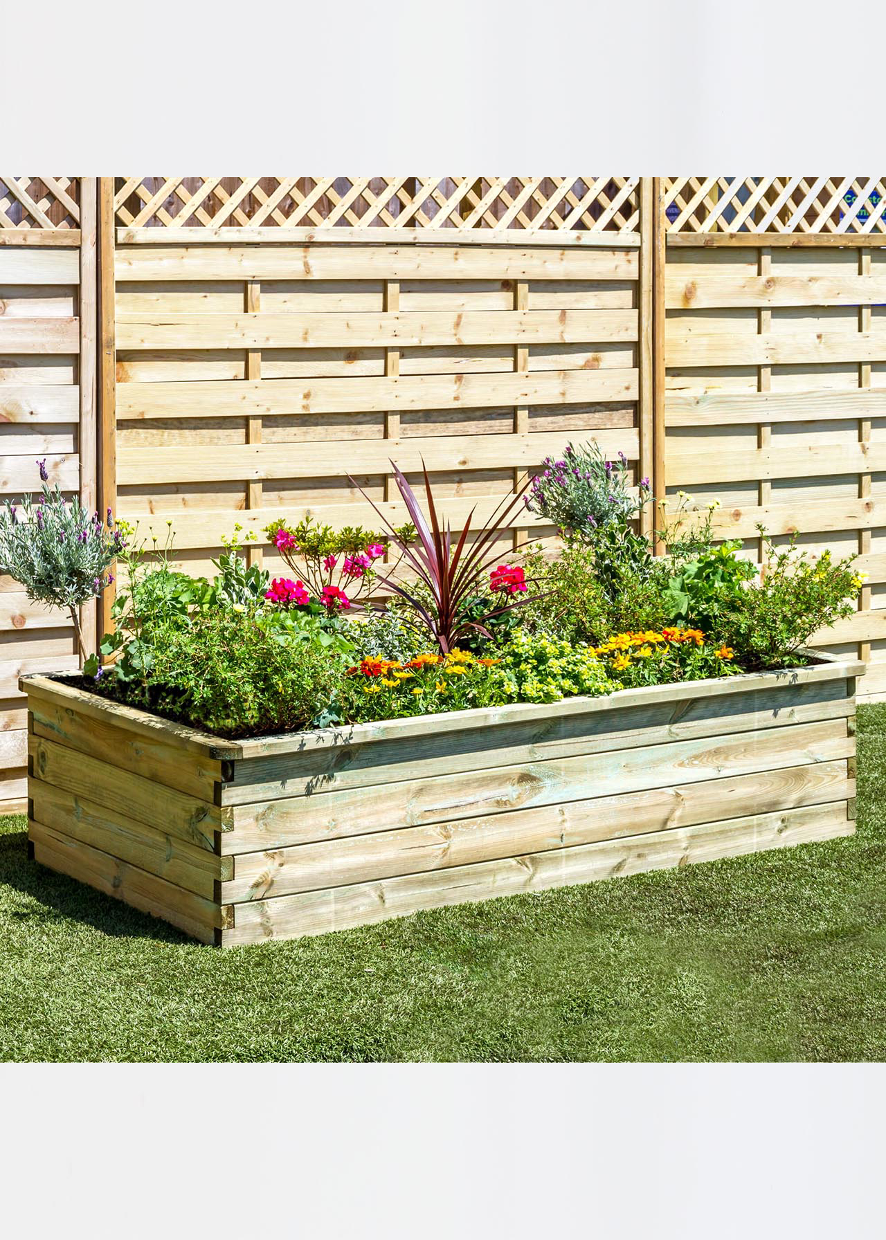 Sleeper Raised Bed 1.8 x 0.90 x 0.45m