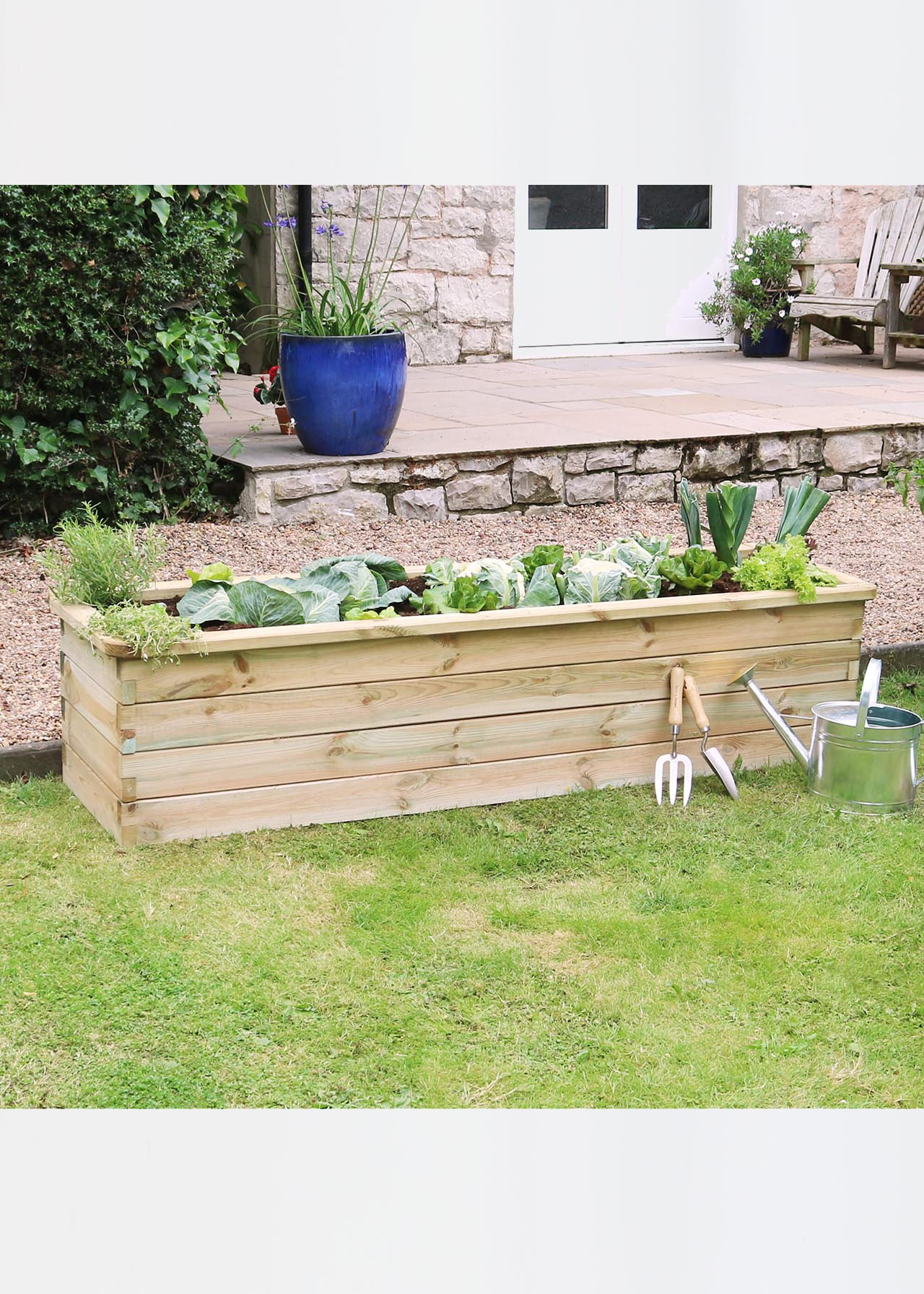 Sleeper Raised Bed 1.8 x 0.45 x 0.45m