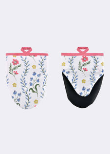 Boho Floral Microwave Mitts