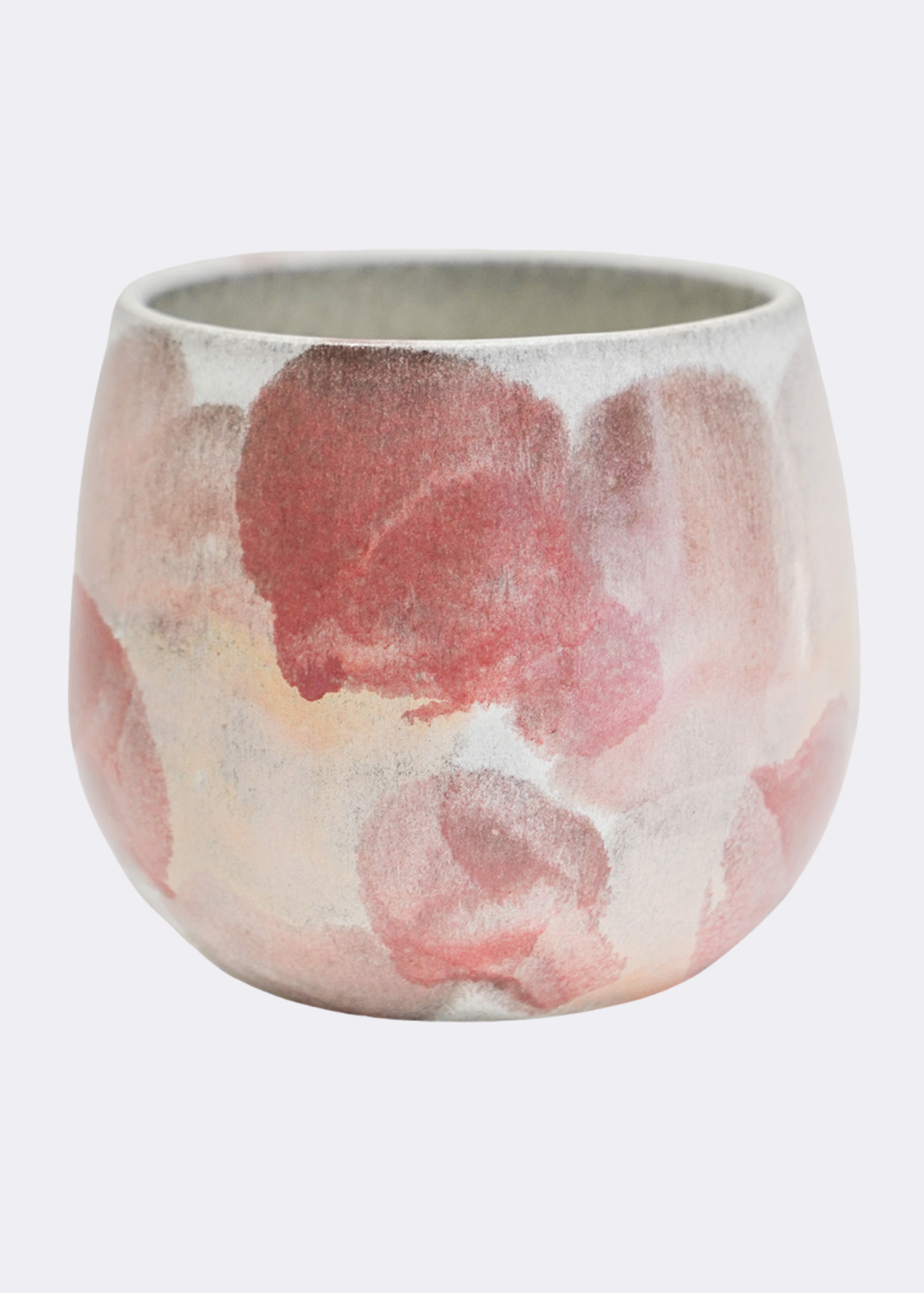 Lola Abstract Watercolour Pink Planter 14cm