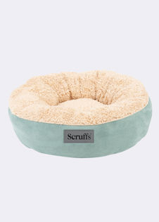Scruffs Cosy Cat Bed Sage Green