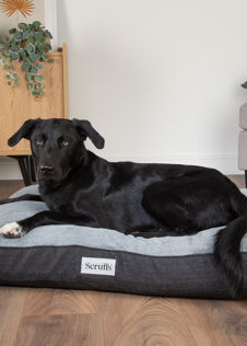 Scruffs Harvard Orthopaedic Dog Bed Large Graphite Grey