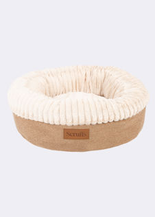 Scruffs Ellen Donut Dog Bed Medium Tan