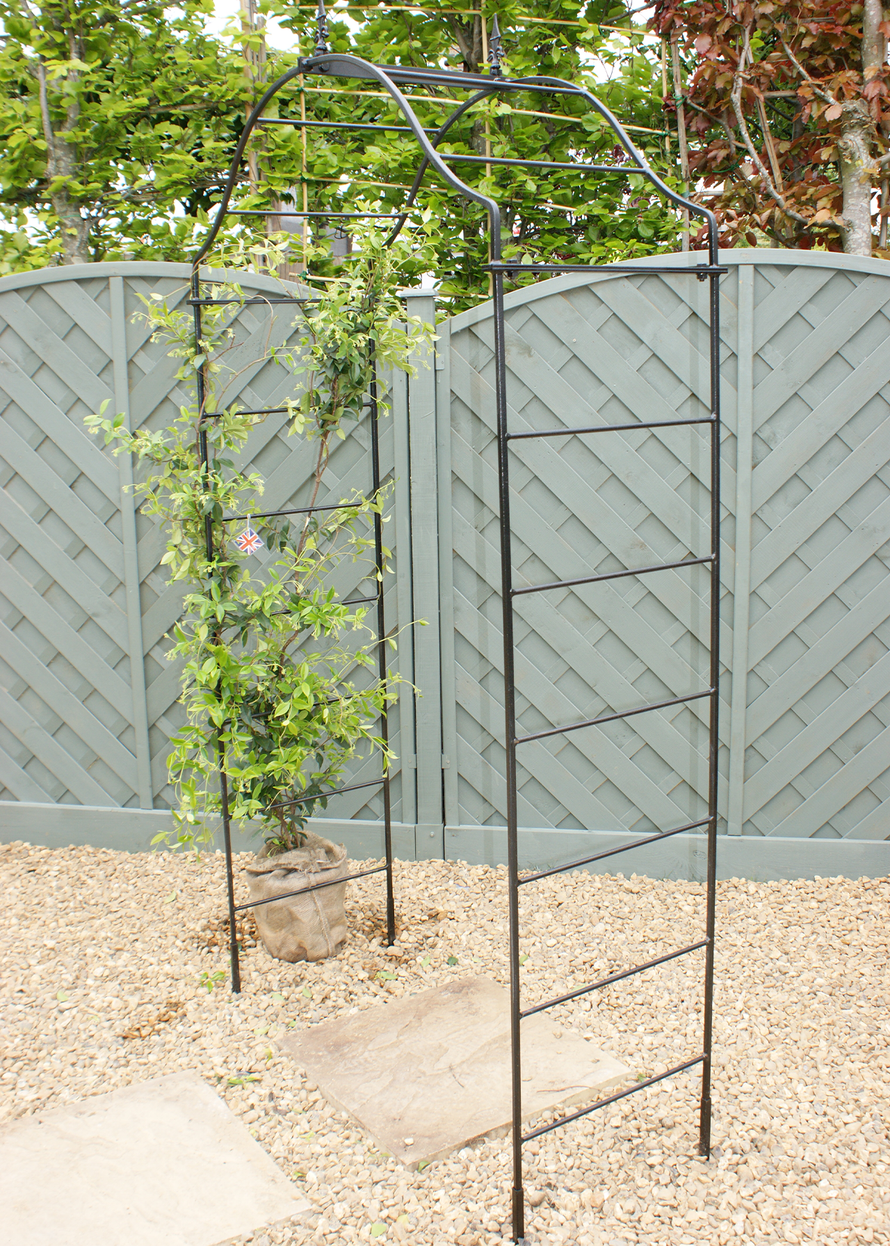 Arcadia softstanding garden arch