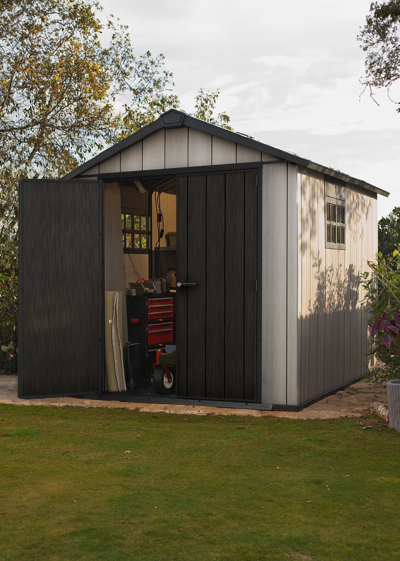 Keter Oakland 7.5x11 Garden Shed