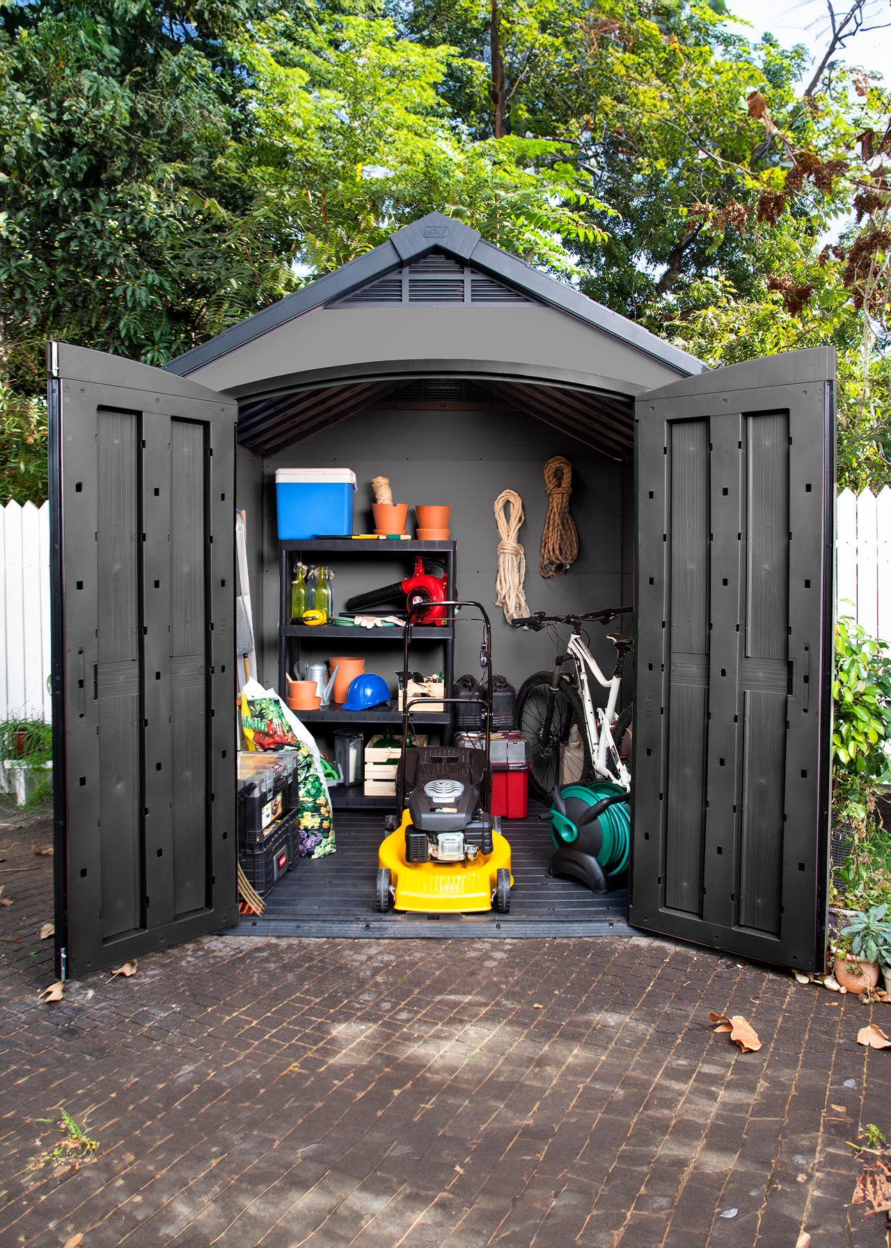 Keter Premier 7.5x7 Resin Garden Shed