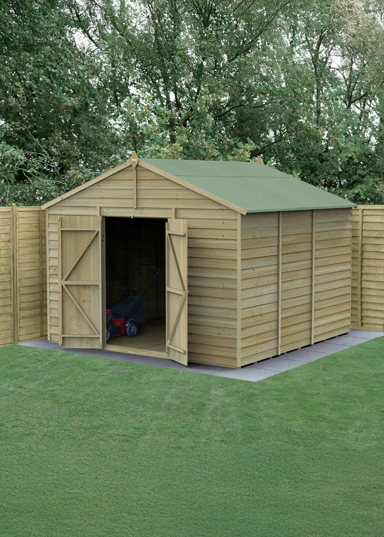 4LIFE Apex Shed 10x10 With Double Door