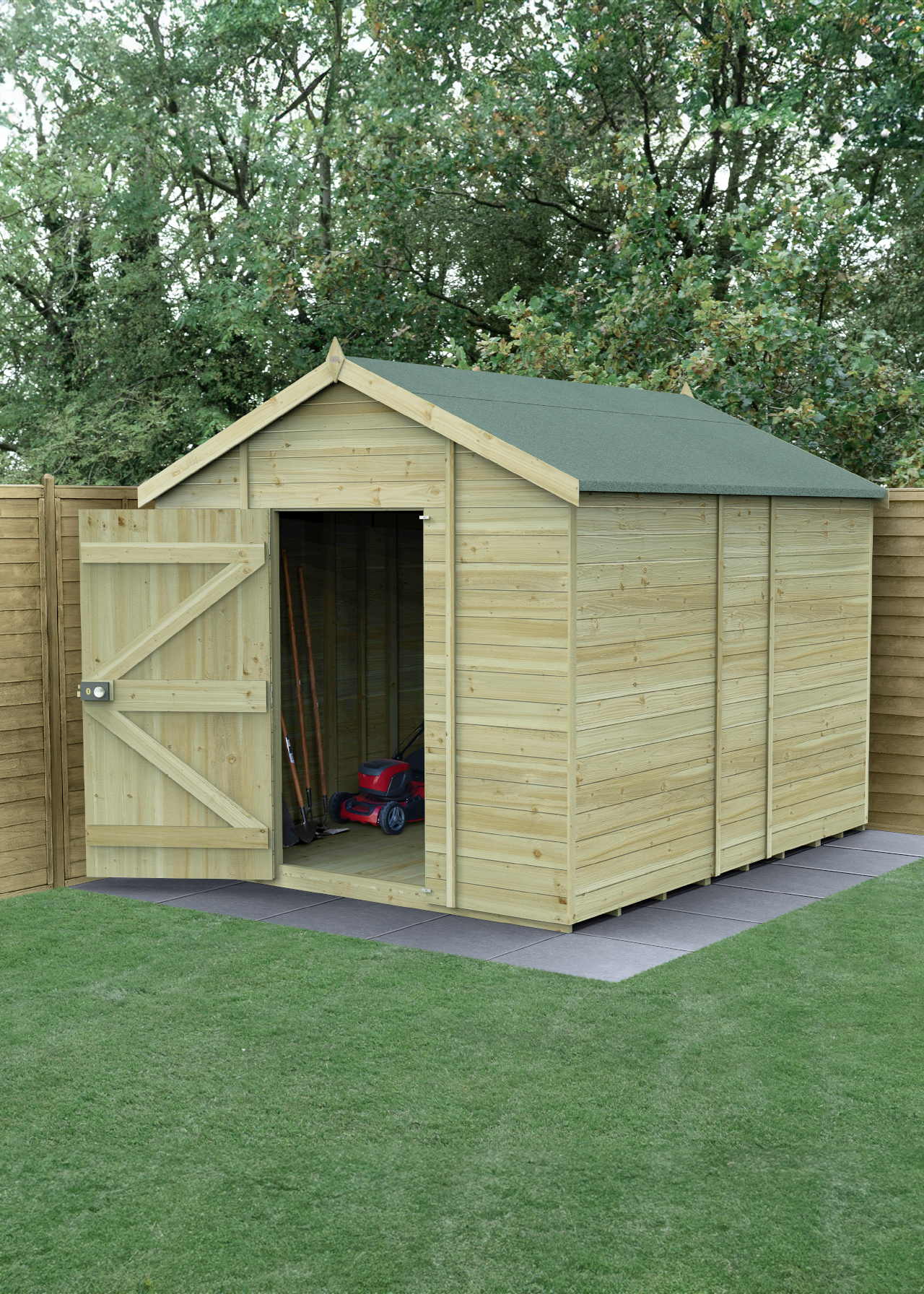 Timberdale 10x8 Apex Shed