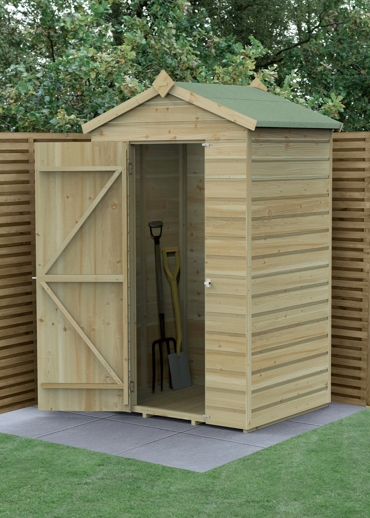 Beckwood 4x3 Apex Shed