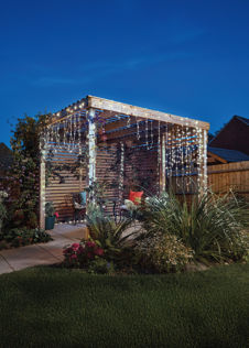 Smart Solar 400 Cool & Warm White LED String Lights