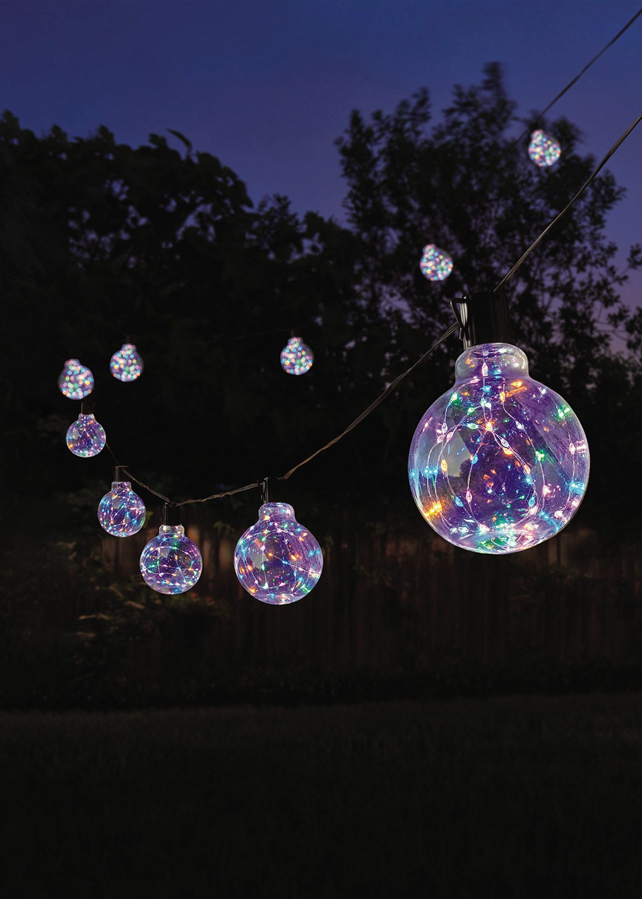 Set of 20 Galaxy Festoon Multi-Colour String Lights