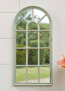 Vista Verdigris Garden Mirror
