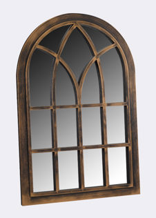 Eden Coppergris Garden Mirror
