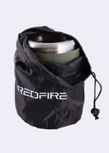 RedFire Volcano Pellet Tabletop Fire Pit Small Olive Green
