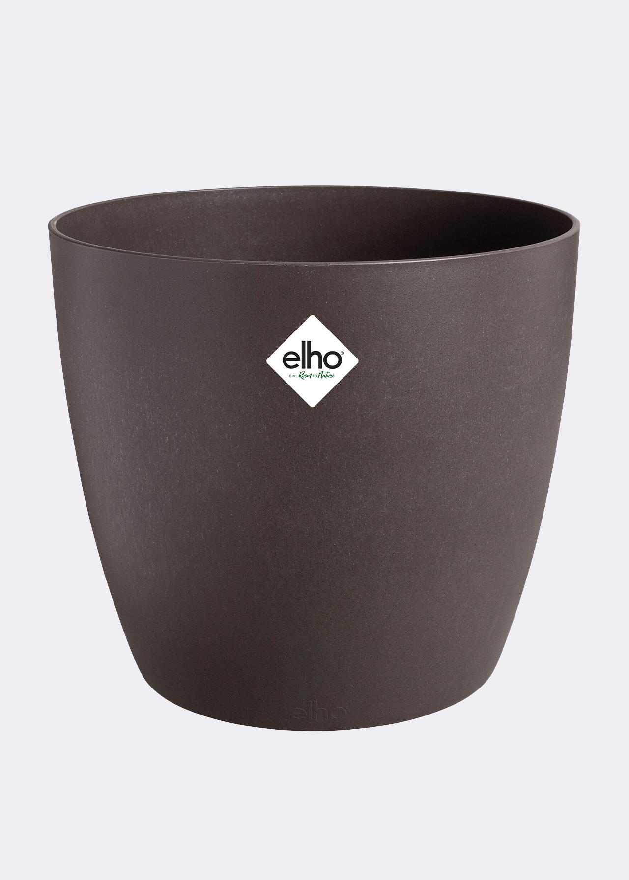 The Coffee Collection Round Espresso Brown 22cm Plant Pot